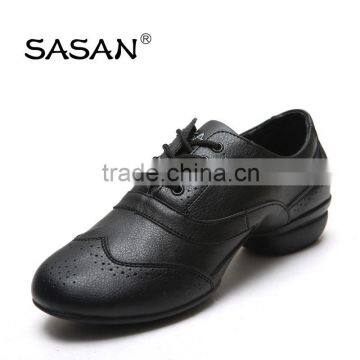 Round Toe Woman Split Sole Dance Shoes Hollow Out Style Lacing Line Dance Shoes 8869