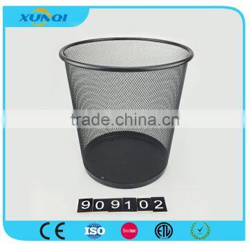 metal mesh open top indoor dustbin/waste bin