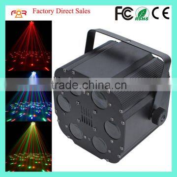 Professional Stage Lighting American DJ Light DMX 6CH 3in1 RGB Six Eye LED Bubble Effect Light
