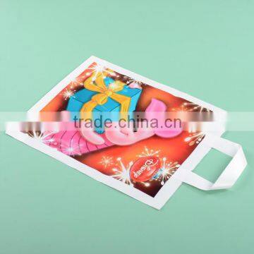 PO handle bag shopping bag plastic LDPE