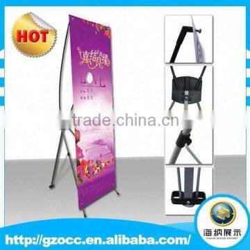 Fashionable cheap x banner stand wholesale/x tension banner stand