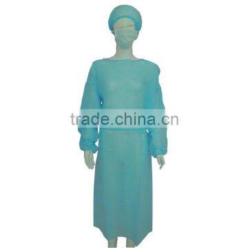 Medical doctor's disposable isolation robe