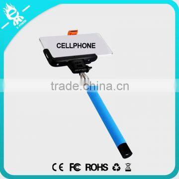 2015 china factory new products mobile phone selfie sticks monopod wireless, selfie stick bluetooth