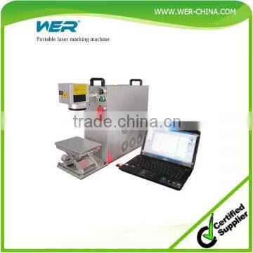 Popular sign equipment WER Portable laser marking machine