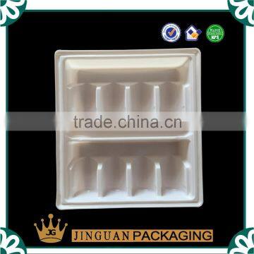 Disposable blister vial medicine tray