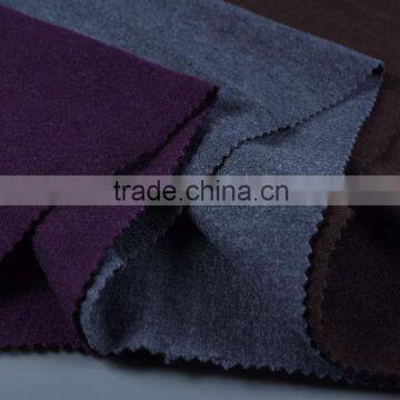 New products 2016 Acrylic Viscose Polyester Spandex French Terry Fleece Knitted Fabric