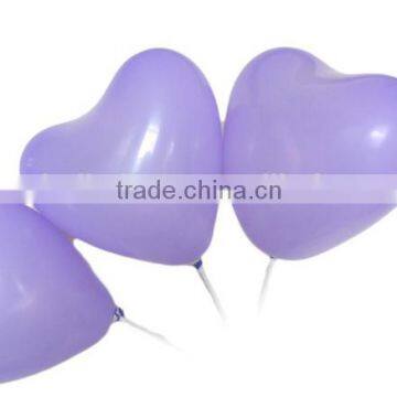 2016 factory price latex heart shaped balloon /balloon factory in China