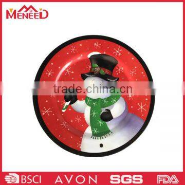 2016 Newest Mlemaine Round Christmas Plate photo-4