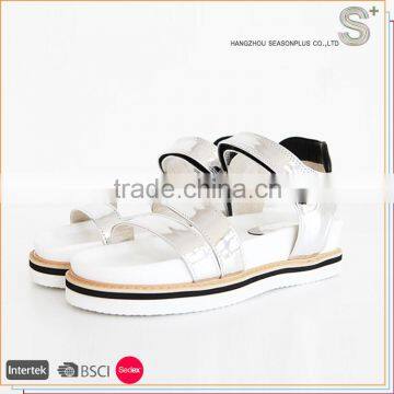 Wholesale new colorful china wholesale flat gladiator sandals women