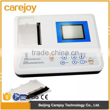 Class I 5 inch Color LCD display 12-lead ECG signal portable ECG Machine from China