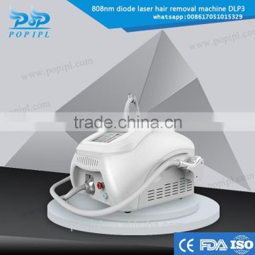 Back / Whisker High Power 808nm Diode Laser Hair Removal Machine DLP3 POP IPL 810nm