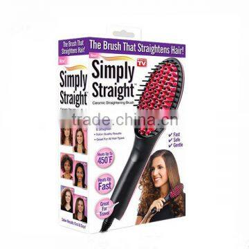 High quality ceramic electric hair brush