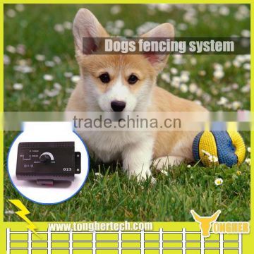 Outdoor electronic security dogs barrier electric fencing system