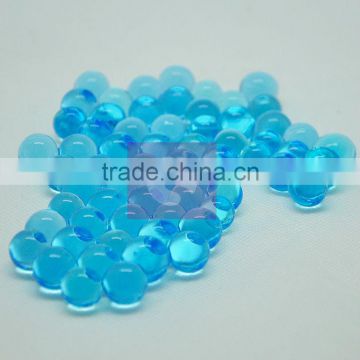 Sky blue water pearl wedding centerpiece water beads