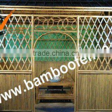 natural bamboo door for home decoration