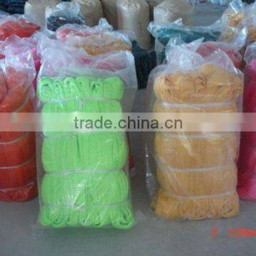 Colour Nylon Polyester Single Double Knot Fishing net