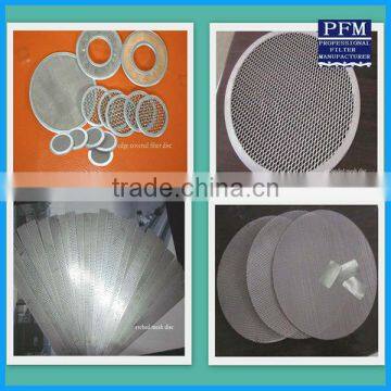 Sintered stainless steel filter disc/wire mesh filter disc