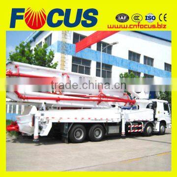Isuzu Chassis Radio Remote Control 48m 52m Truck-Mounted Concrete Boom Pump photo-4