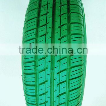 Green Car Tyre Colored Car Tyre