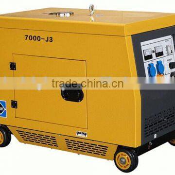 High quality 6kw 7000-J silent Diesel generators