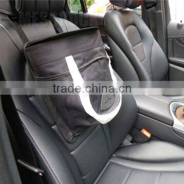 Car Garbage Can With Removable Liner Auto Trash Bag Car Storage Bag photo-2