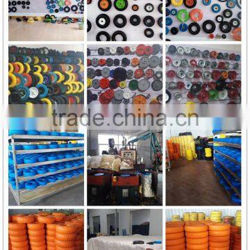 2.50-4 pu Foam Small Rubber Wheels for Hand Trolley photo-4