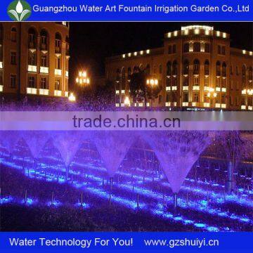 The Georgian Rustavi Municipal Square Music Water Fountain Laser Water Curtain Film Project photo-3