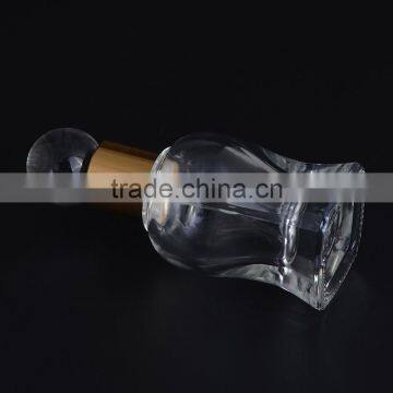 Wholesale Unique Shaped 10ml Glass Essential Oil Bottles Empty Clear Glass Perfume Bottle With Glass Stick Stopper photo-5