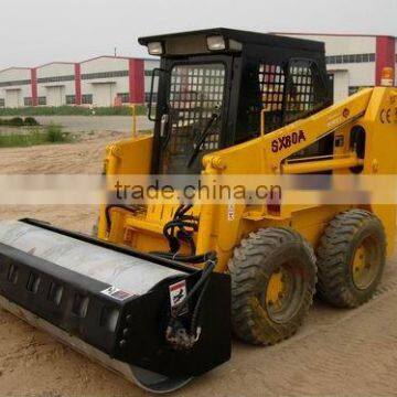 China Mini/Small Skid Steer road roller with self-developed technology (0.7T 0.36 capacity CE approved)