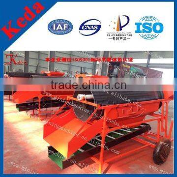 High Qulity Alluvial Gold Mini Gold Trommel Screen for Ghana photo-5