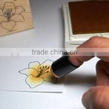 2016 New Popular for Kids to Draw a Pic With Finger Sponge Oval Makeup Brush photo-6