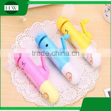 Promotional Wholesale Cheap Funny School Office Stationery Mini Plastic Portable Telescopic Fan Roller Ball Point Pen photo-4