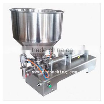 Semi auto pneumatic liquid shampoo shower filling machine 5-100ml