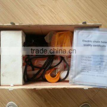 Dual Voltage 480V/220V-3P-60HZ Sheet Metal Lifting Electric Chain Hoist photo-5