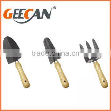 Eco Wooden Handle Garden Tool Set, Toy Garden Tool Sets for Kids and Chidrend photo-2