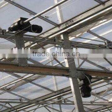Galvanized Steel Pipes Greenhouse Structure With Hydroponic System photo-2