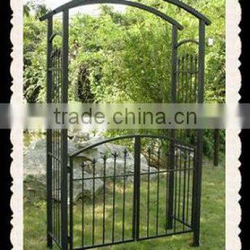 arched door(metal door,metal garden arch door)