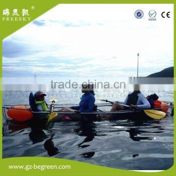 Manufacturer New Design Transparent Polycarbonate Kayak /clear Fishing Boat/ Crystal pc Canoe photo-5