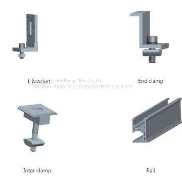 L footing for commercial roof or industrial roof, the most common solution for tin roof