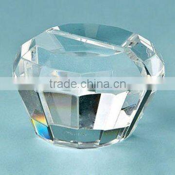 prism crystal place card holder wholesale