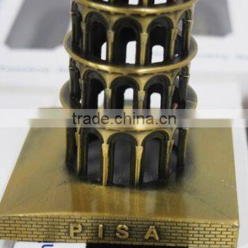 Zinc Alloy Souvenir Leaning Tower of Pisa photo-4