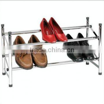 Expandable/Stackable Shoe Rack