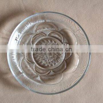 Glass Plate/Glass Dinner Plates/wholesale Clear Glass Plates