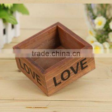 Do the old Mini multifunctional wooden storage box