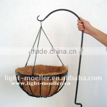 hanging basket with coco liner LMHBC-12P14