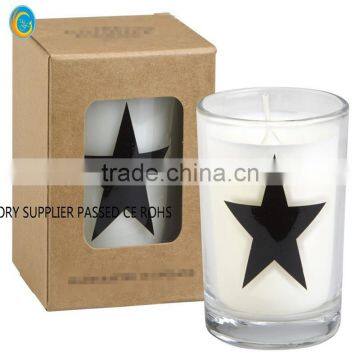 waterford hurricane candle holder star shaped candles packaging