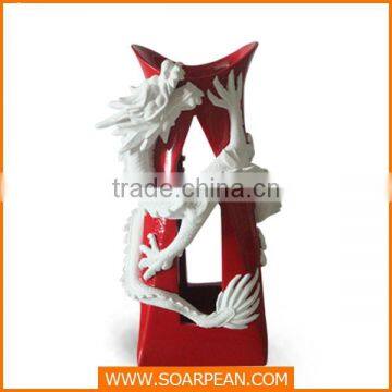 Office Decorative Fiberglass Chinese Rragon Flower Pot photo-5