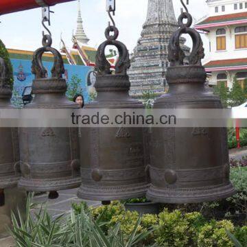 High Quality Metal Craft Bronze Thai Temple Bell for Sale photo-2