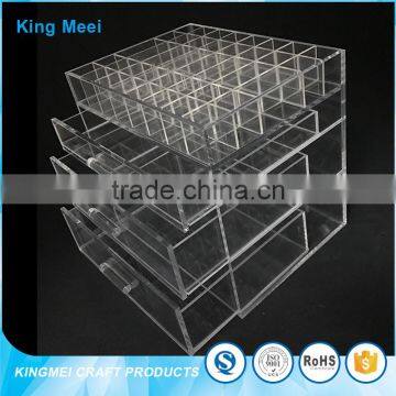 Acrylic 3 Tier Shelf Jewelry Drawer Display Stand photo-5