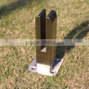 Jinxin Stainless Core Drilled Pool Fence Glass Spigot With Base Plate Guangzhou Manufactory photo-3